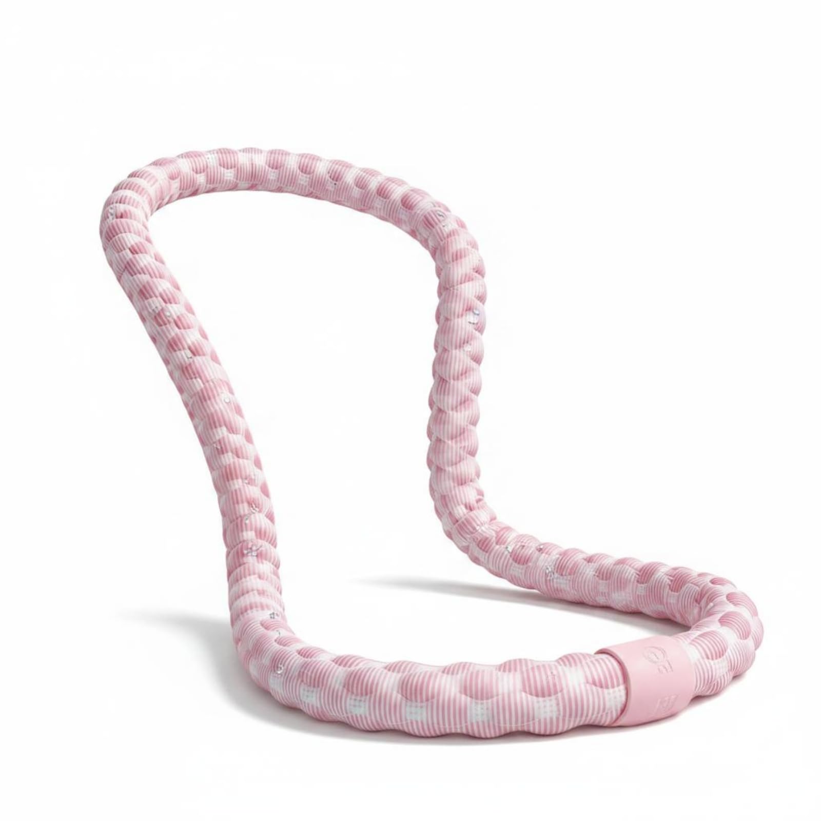 Soft Weighted Hoop Cooling Feel Weighted Hoop Waist-Friendly Fitness Gear for Women, Home, Workout, Pink, 3LB | Abdominal Exercisers | Fitness Equipment & Gear | Fitness Running & Yoga-image-21