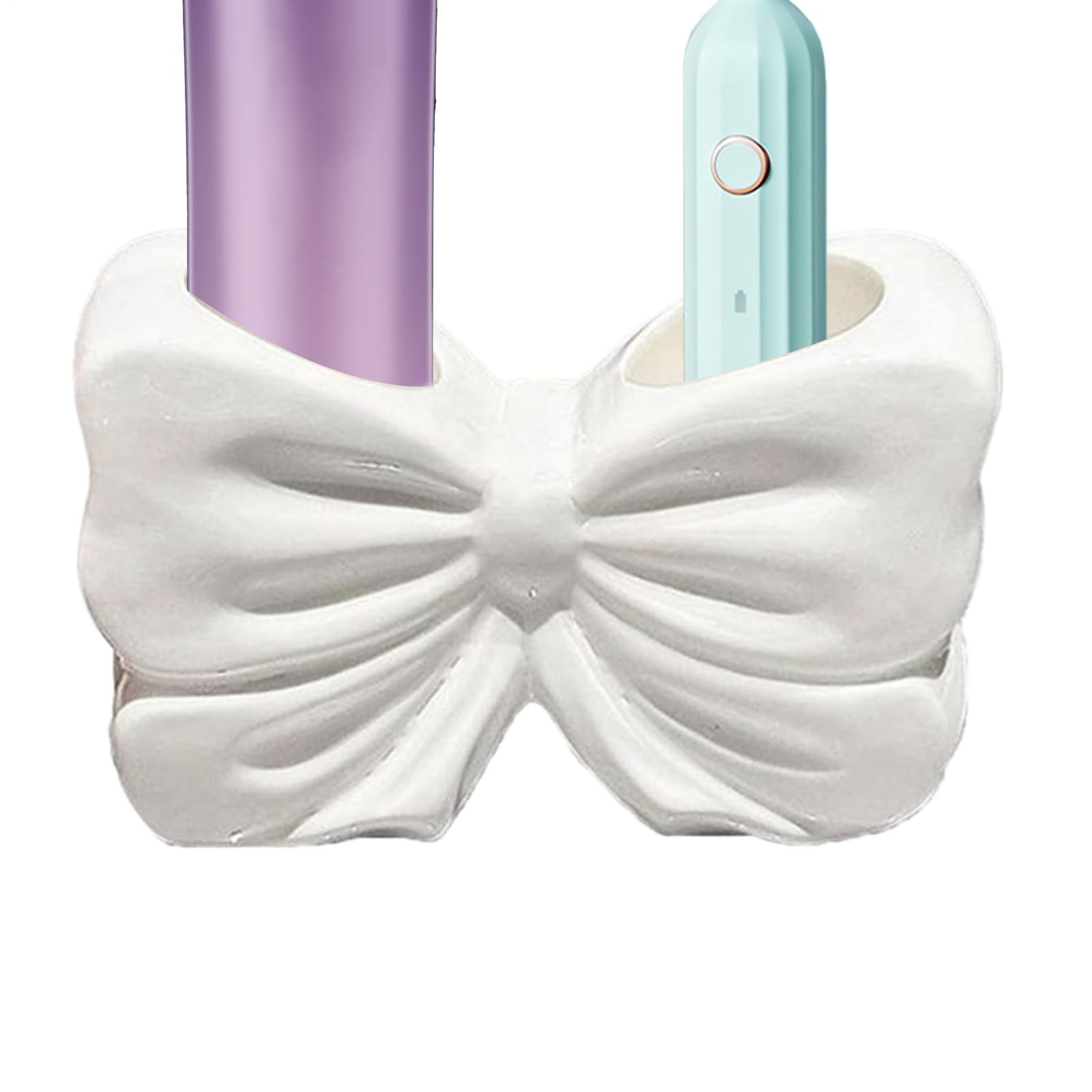 Portaspazzolini A - Dispenser Da Appoggio Impermeabile Senza Necessità Di Fori, Portaspazzolino E Dentifricio | Per Famiglia Amici Adulti Donne Bagno Casa Interno Scrivania