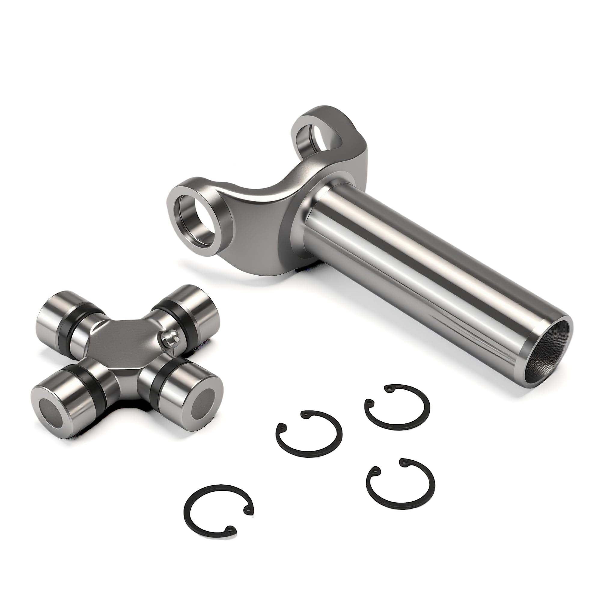 Photo 1 of Riyhch 2-3-12051X Transmission Slip Yoke 1330 Series+5-213X U-Joint Kit 1330 Series,For Turbo 350 TH350 700R 700R4 4L60 4L60E M21 M20,for GM Drive Shaft 1330 Series Various 26/27 Spline Transmissions