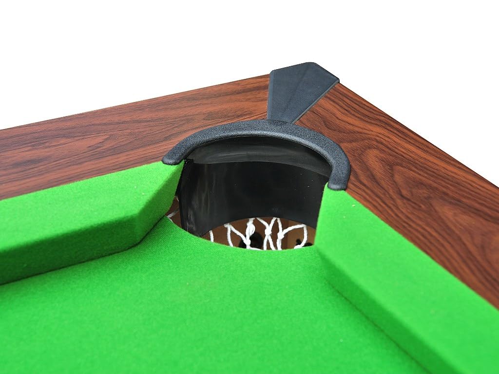 Vente-unique - Table Transformable - Billard IMPERIALE - Hauteur Ajustable - 207 x 114 x 79 cm