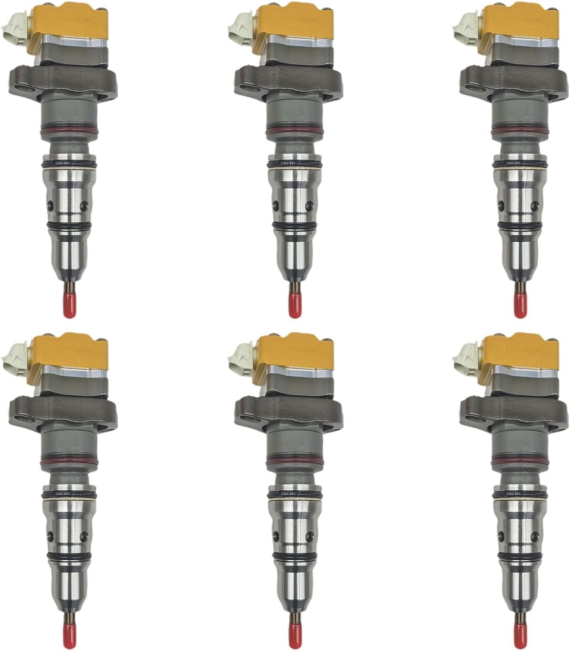 Amazon.com: 6Pcs Fuel Injector 222-5966 2225966 For Caterpillar CAT ...