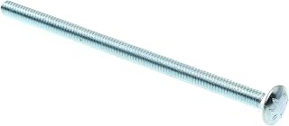Prime-Line 9062602 Carriage Bolts, 1/4 In.-20 X 5 In., A307 Grade A Zinc Plated Steel (25 Pack)