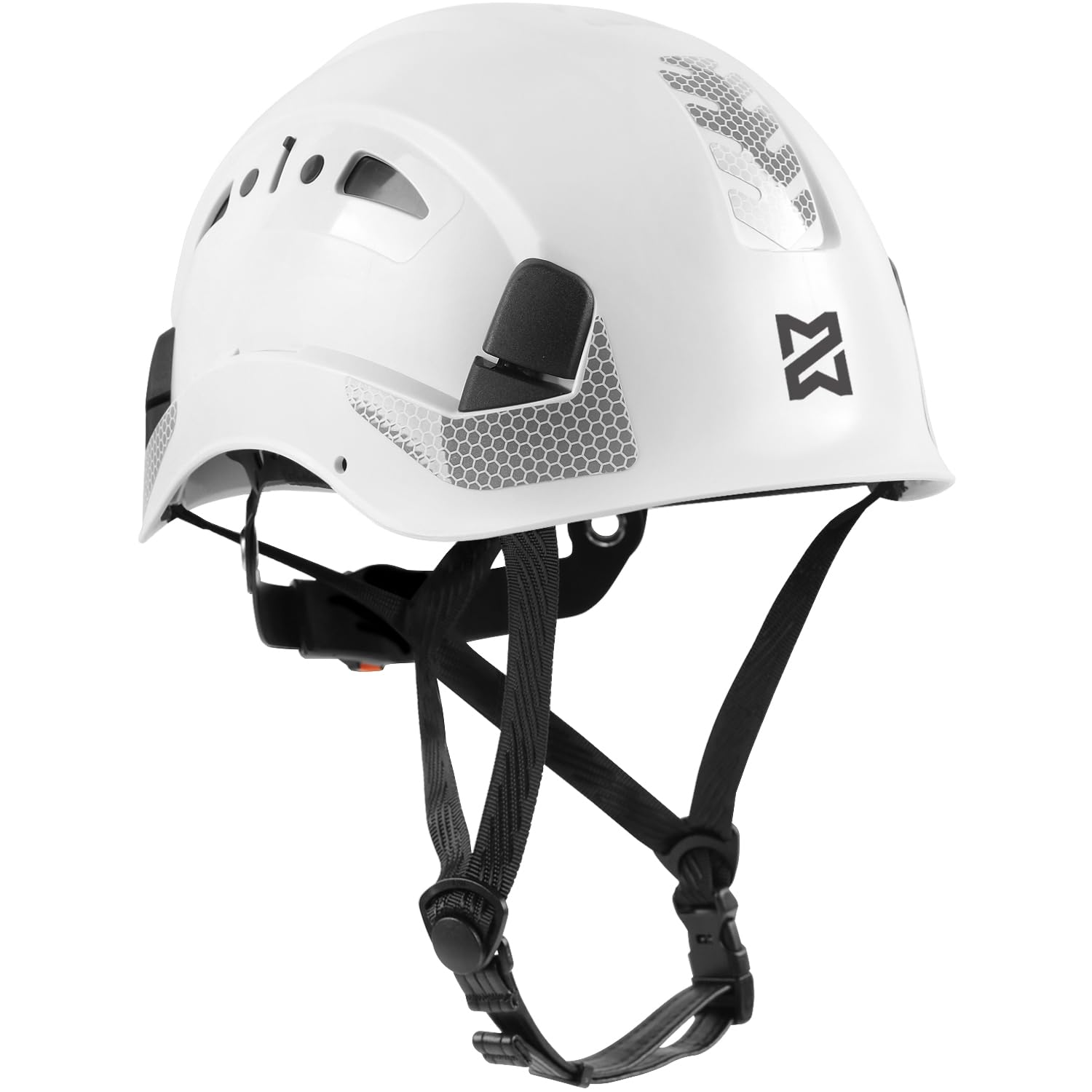 HEARMOR Mervex Vent Air ABS Casco da cantiere EN12492 certificato per altitudine, resistente agli urti