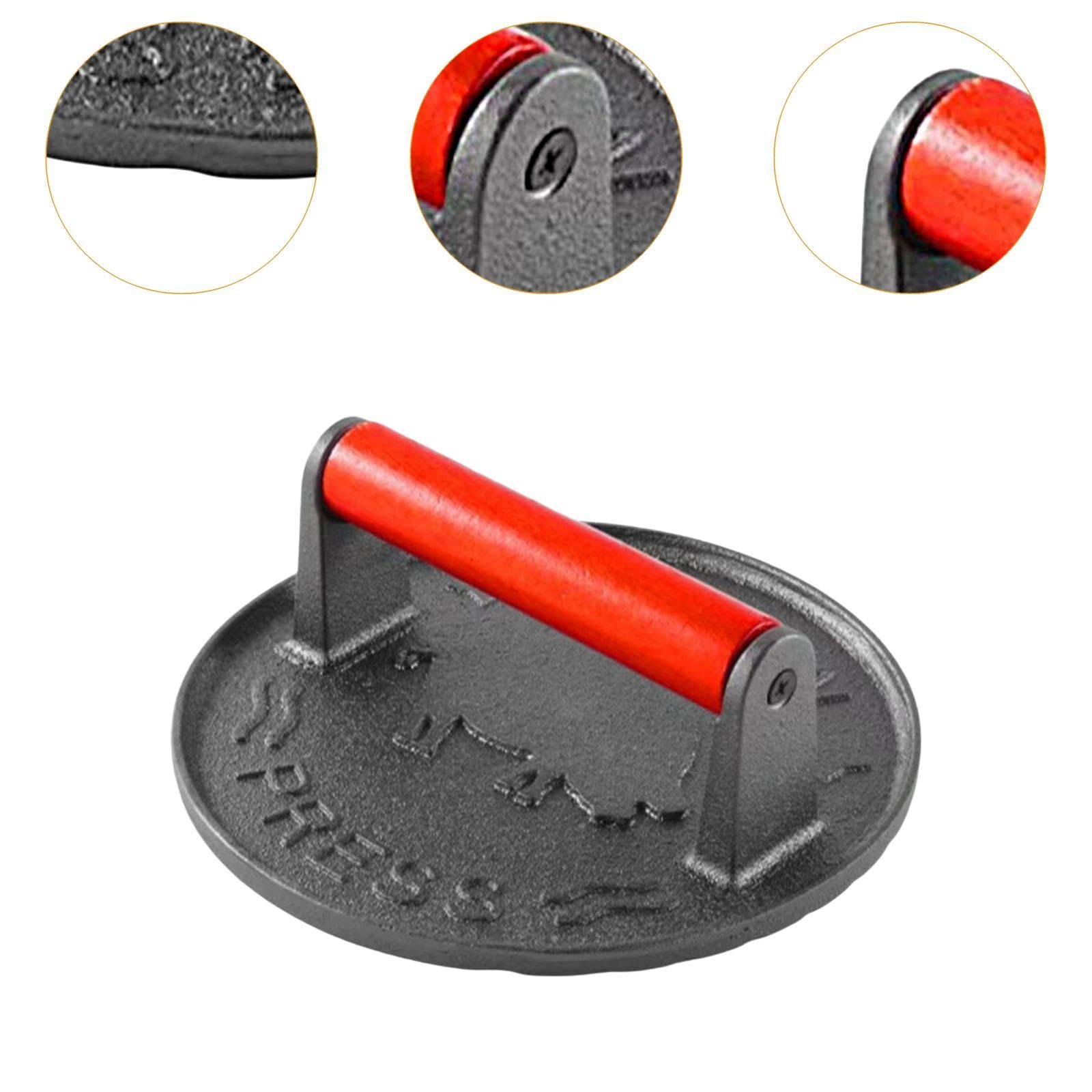 yasu  ソロ鉄板　ミートプレス Amazon｜肉押え ミートプレス 鉄板肉圧機具 ハンバーガープレス