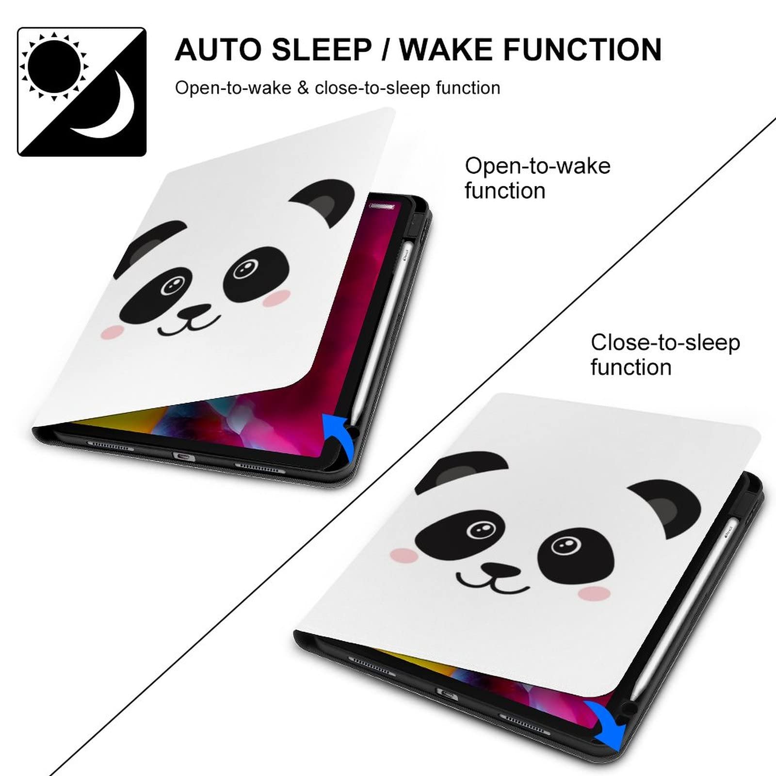 Amazon.co.jp: iPad 第9世代ケース、iPad Air 第5世代ケース、かわいい 