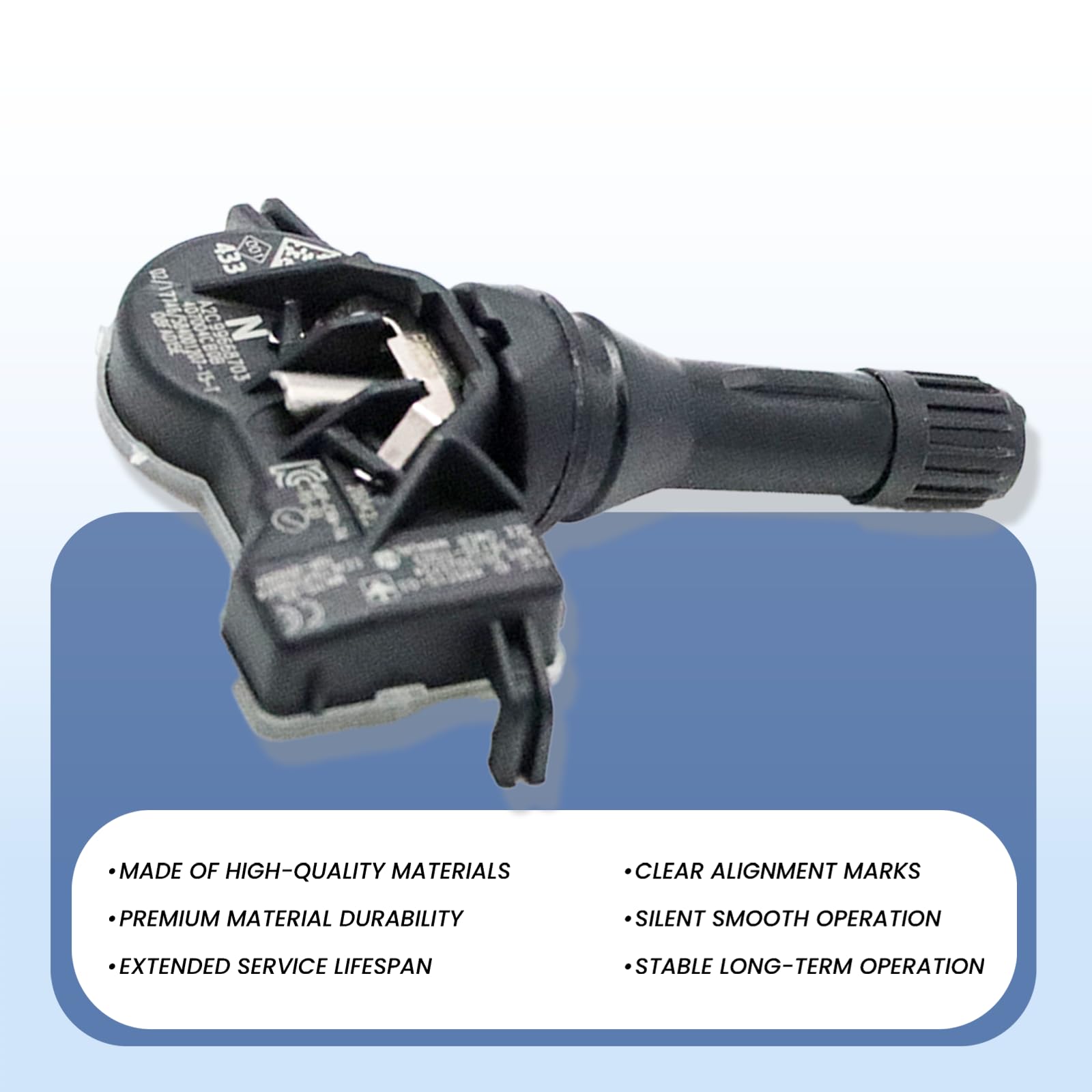 4 Pièces Capteurs de Pression Pneus 407004CB0A pour Re-nault Kadjar Me-gane 4 Espace V Kadjar Megane IV Grandtour Scenic IV Talisman 407004CB0B