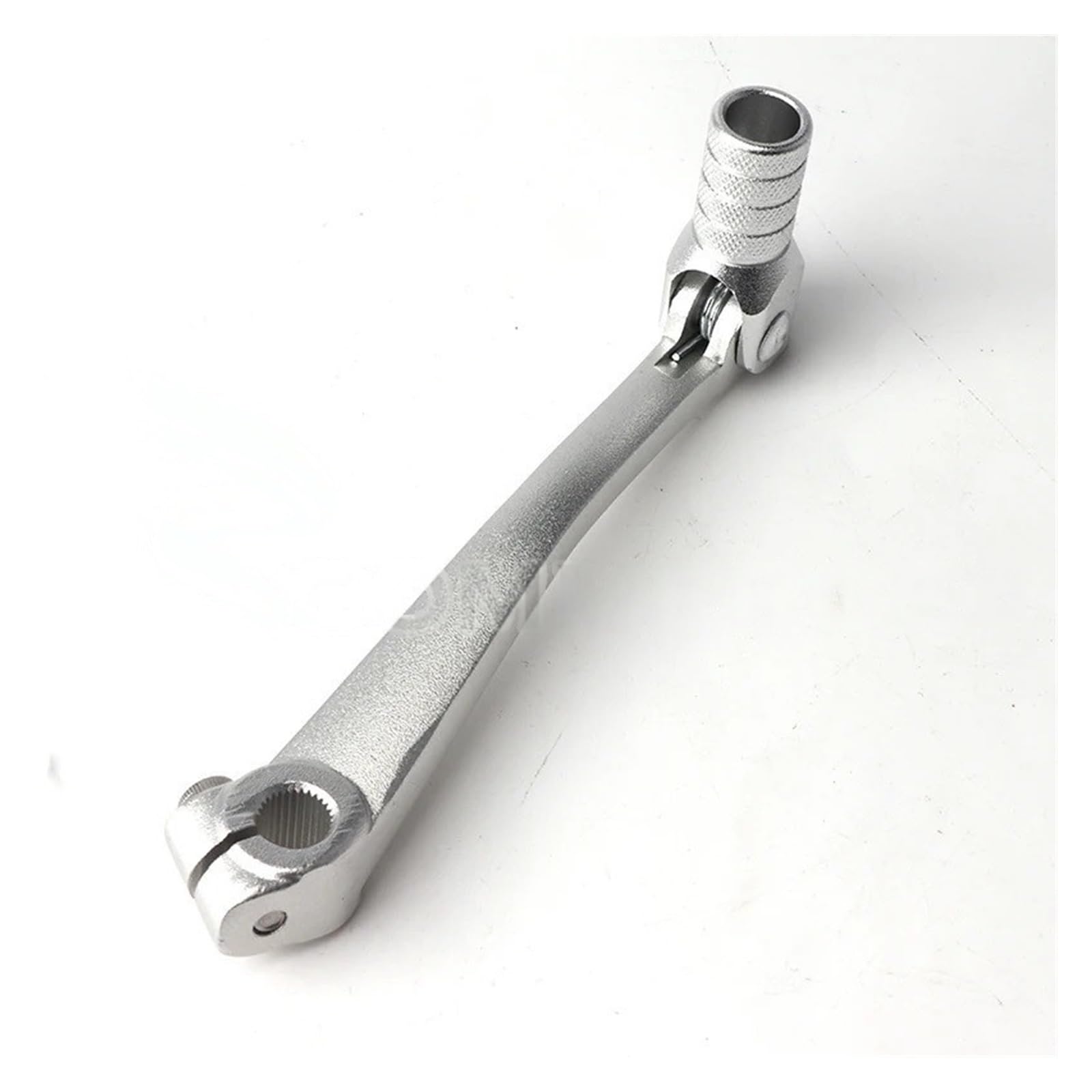 Syc27qp Silver Shift Pedal Lever Motorcycle Motorcycle Folding Gear Shift Lever For Kayo Bosuer 110/125/140/150/160/250Cc Gear Lever Motorcycle Shifter Lever