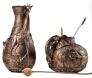 Double Vase Set Home Decor Art Home Decoration Art Decor Canvas Modern Decor Living Room Decor Figurine Decor Housewarming Gift