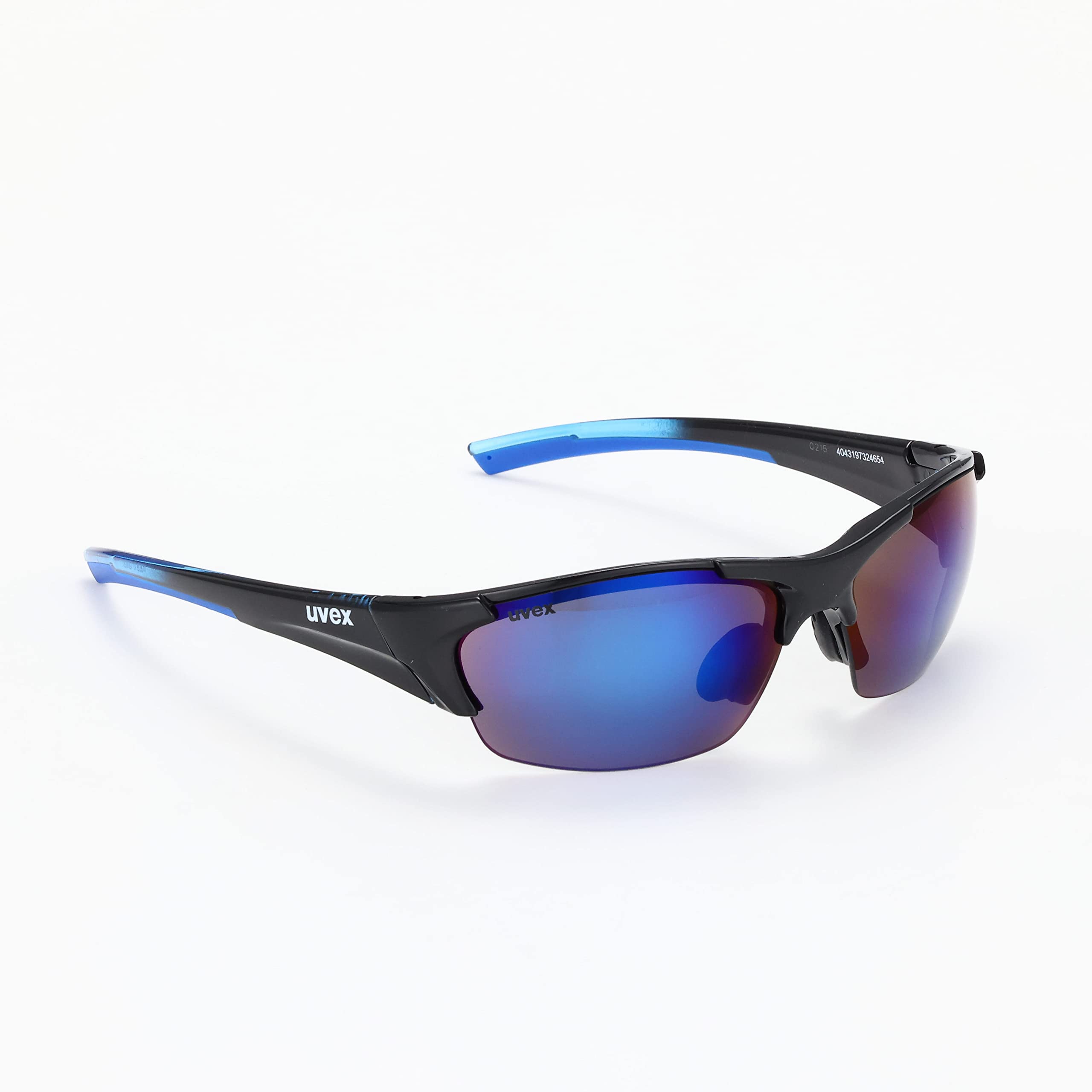 Uvex Blaze Iii - Lunettes de Sport pour Hommes et Femmes - Effet Miroir - Verres Interchangeables Dans les Catégories de Filtres