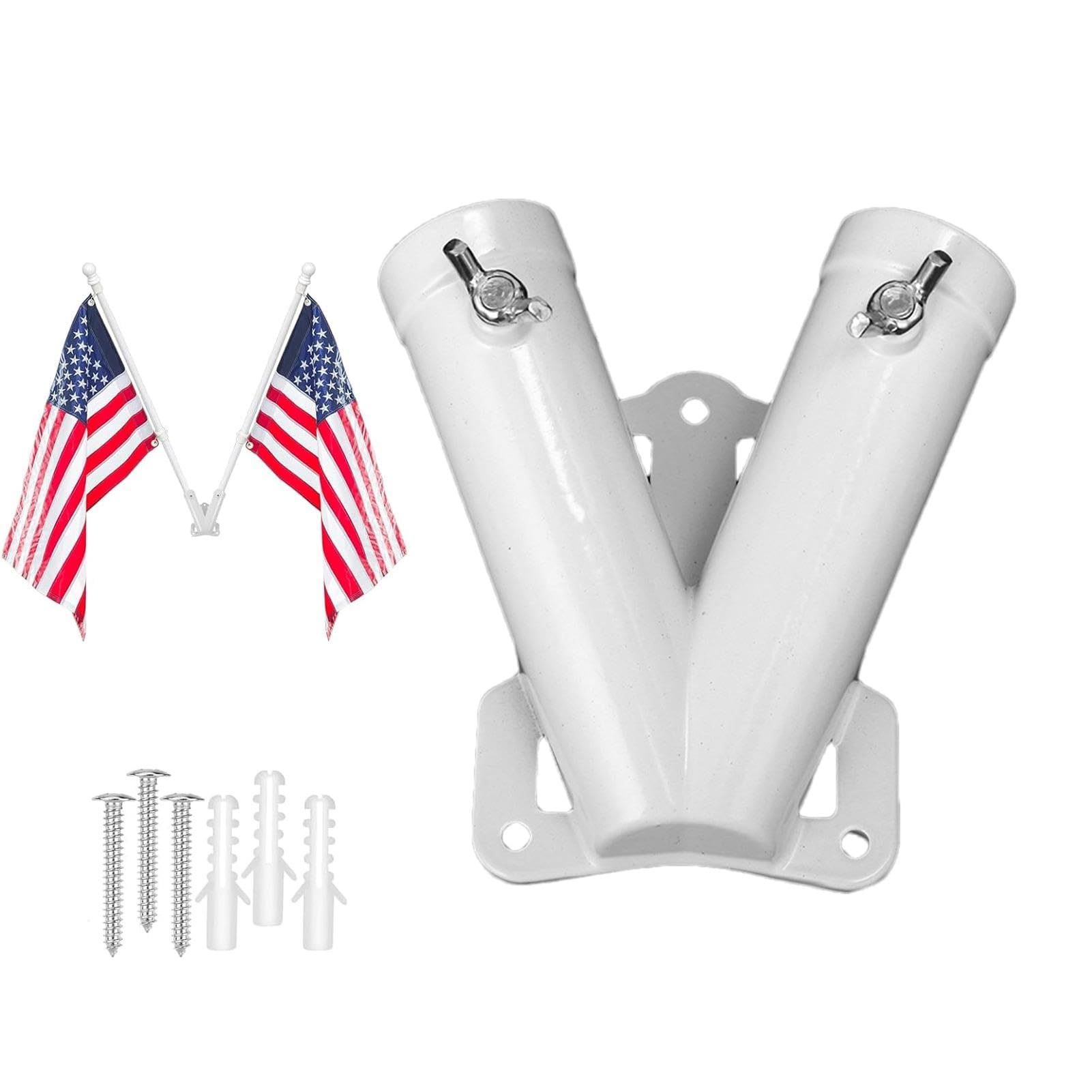 PORTABANDIERA PER GIARDINO Cortile Stendibandiera Da Giardino Appendere Prato EUR 9,99 - IT - Foto 5