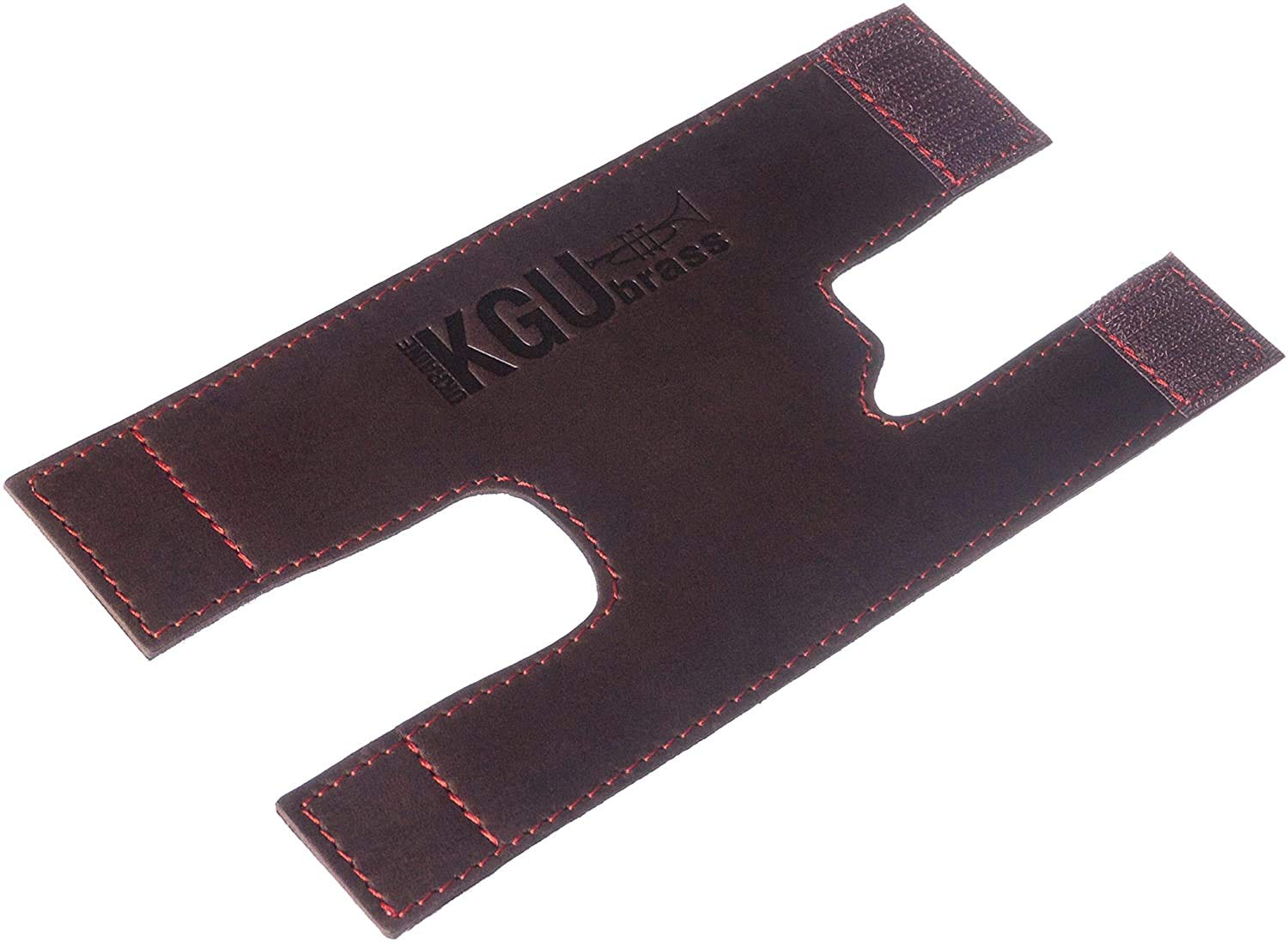 NEU Leder Trompete Ventil Guard von KGU Messing & # x272e; - Limited Edition & # x272e; rot