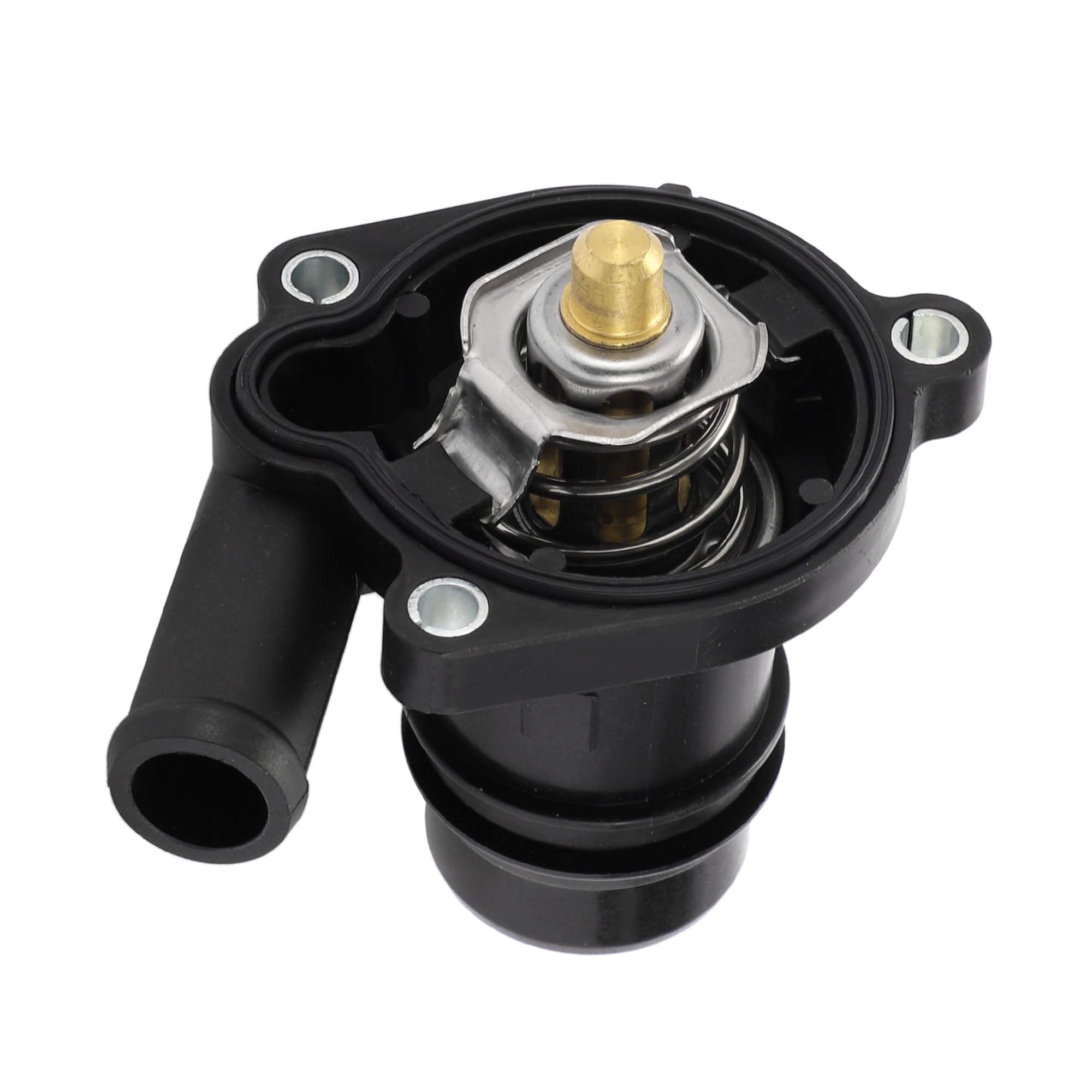 A ABSOPRO Termostato N.55593034 Per Chevrolet Cruze 11-16 1pc | Per Buick Encore 13-17,Per Chevrolet Sonic 12-17,Per Chevrolet Trax 13-17, OE 55593034, Nero, Plastica, Regola Flusso Acqua