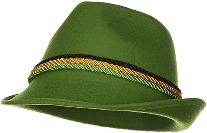 Amazon.com: Green Felt Alpine Hat 