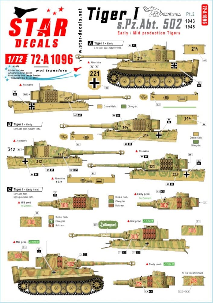 Amazon | Star Decals スターデカール 1/72 第二次世界大戦 ドイツ