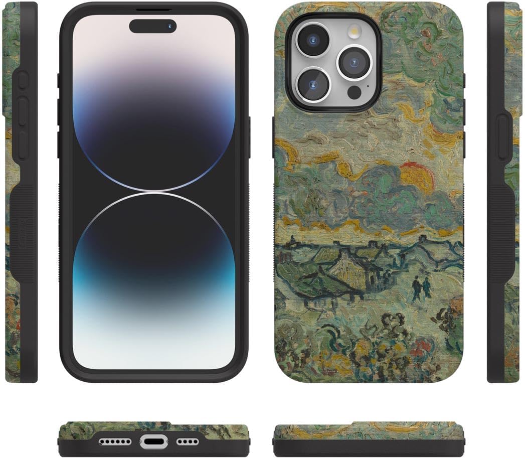 Casely iPhone 15 Pro Case | Van Gogh | Reminiscence of Vincent | Bold Protective Design | Compatible with MagSafe