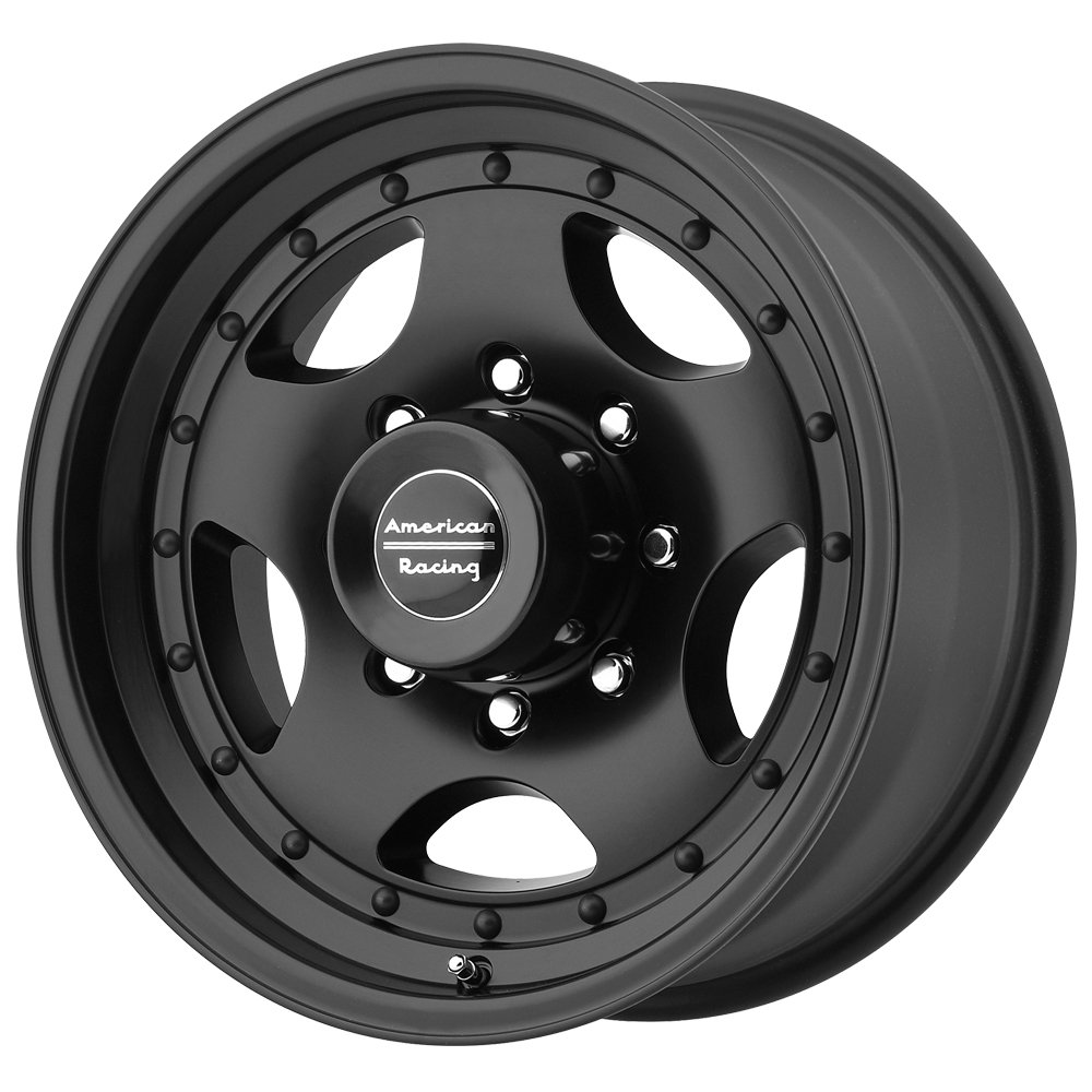 American Racing AR23 Satin Black with Clear Coat Wheel with Painted Finish 15.00x10.005x127.00mm product thumbnail 3