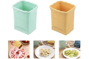 2-Pack Strawberry Slicer: Efficient Fruit and Egg Slicer for Effortless Slicing