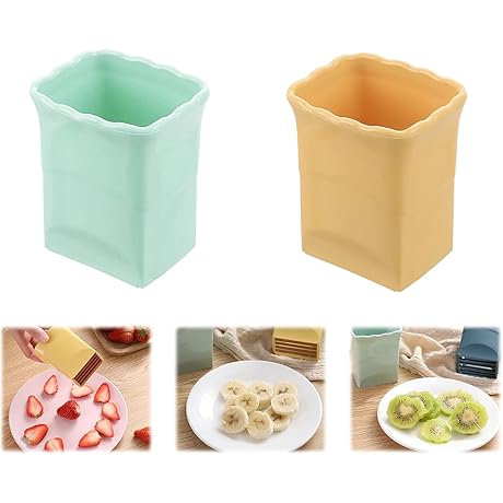 2-Pack Strawberry Slicer: Efficient Fruit and Egg Slicer for Effortless Slicing