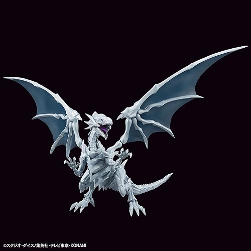 Miniatura 4 de Bandai Hobby - Yu-Gi-Oh! - Dragón blanco amplificado de ojos azules, kit de modelo estándar de Bandai Spirits