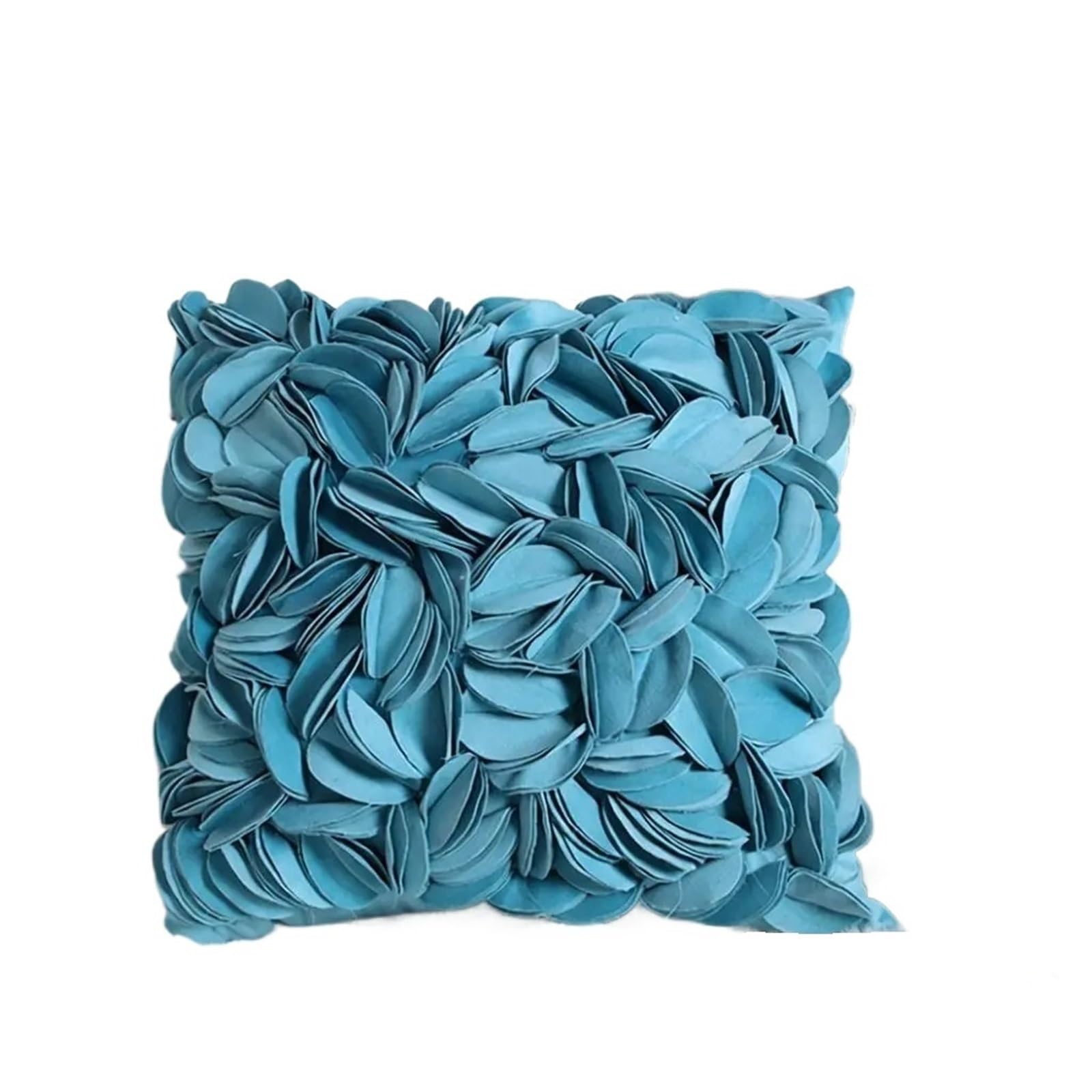 LCKKJHG Velvet Embroidered Flower Pillowcase Office Sofa Bed Headrest Cushion Home Decor Back Support Pillow(Color-17)