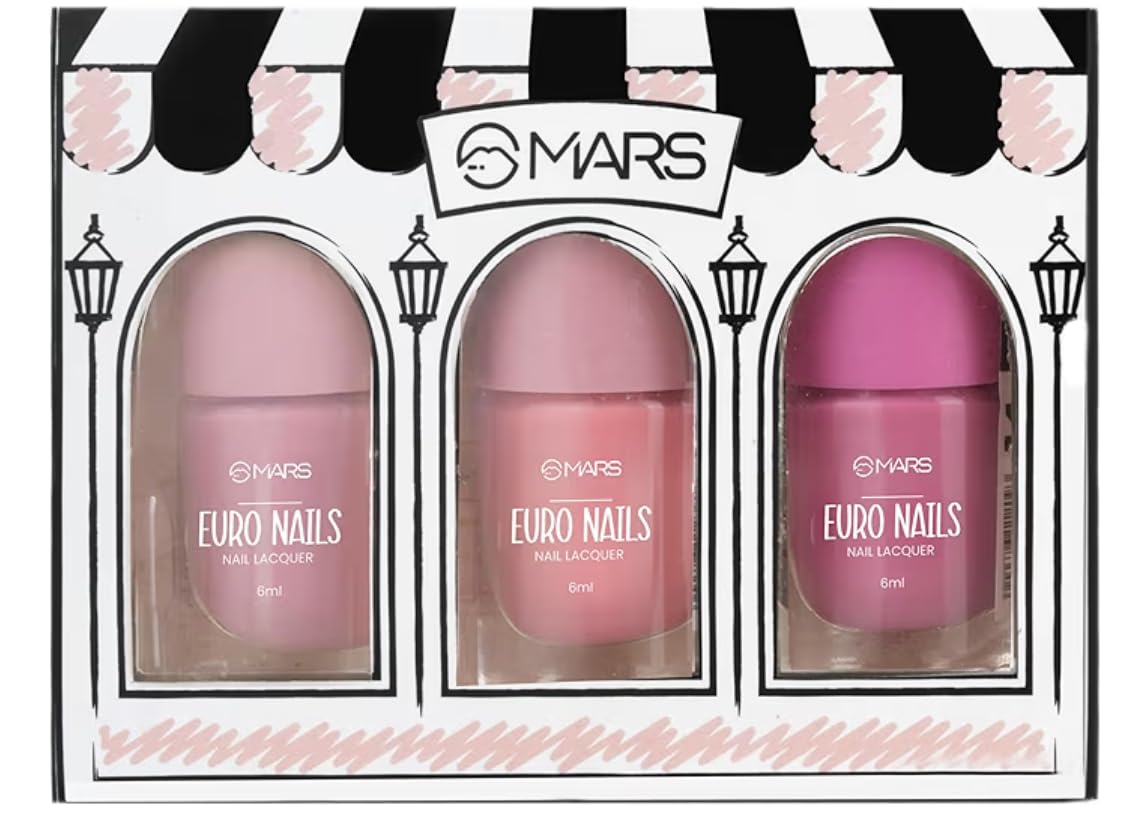 Nail Lacquer Glossy Gel Finish Long Lasting Polish Set of 3-image-6
