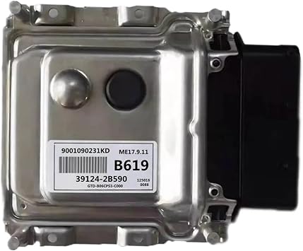39124-2B590 ME17.9.11 391242B590 9001090231KD B619 Car Engine Computer Board ECU,Compatible for Hyundai Compatible for Kia Yuedong Langdong