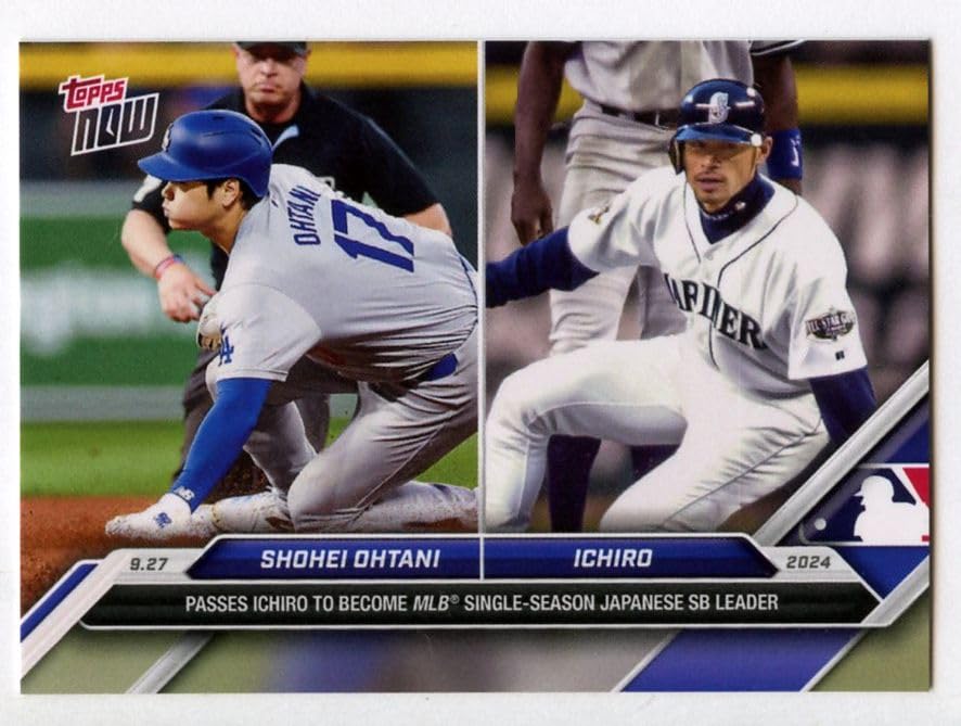 1円スタート】 Topps 大谷翔平 イチロー Ohtani Ichiro Stadium Club