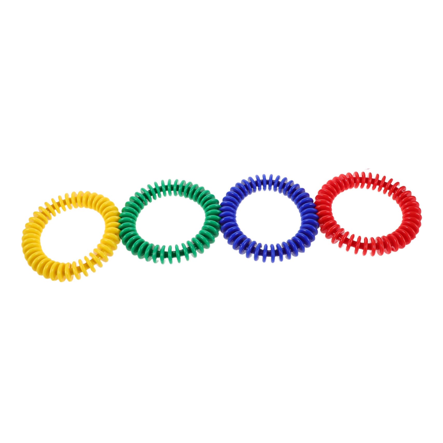 4 Piezas Anillos de Buceo de Plástico para Juguetes Acuáticos Seguros y Duraderos para Entrenamiento Submarino Piscina de Verano Amarillo Rojo Azul Verde