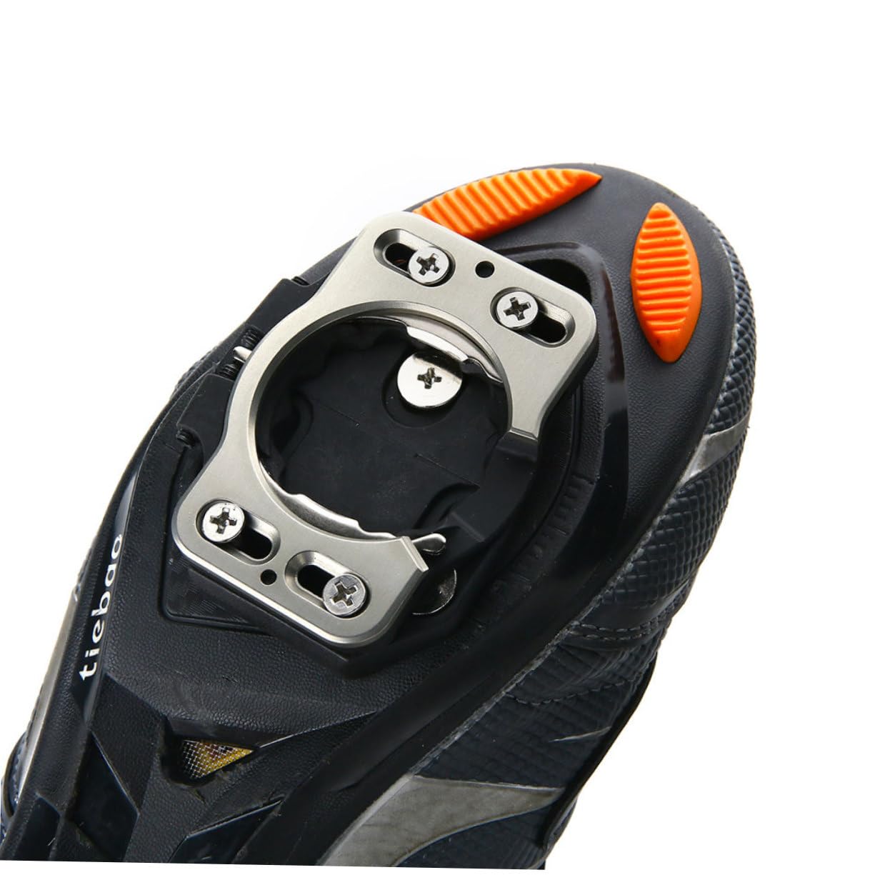 GOOHOCHY Mountain Bike Lock Step Lock Bike Replacement Accessories Self-Locking Pedal Cleat Cycling Pedal Clip-in Clips Kit