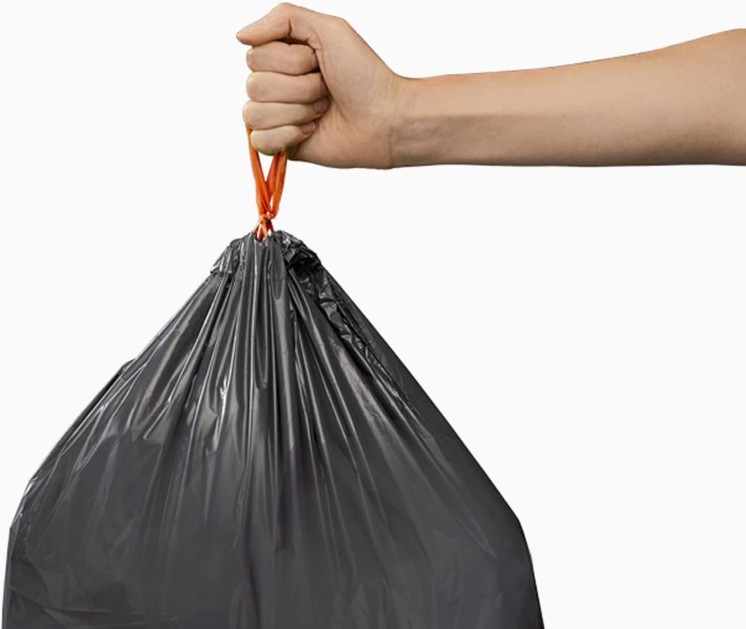 Joseph Joseph IW5 40L/10.6 Gallon Eco Liners Recycled Trash Bags 20 Count (1 Pack) - Grey