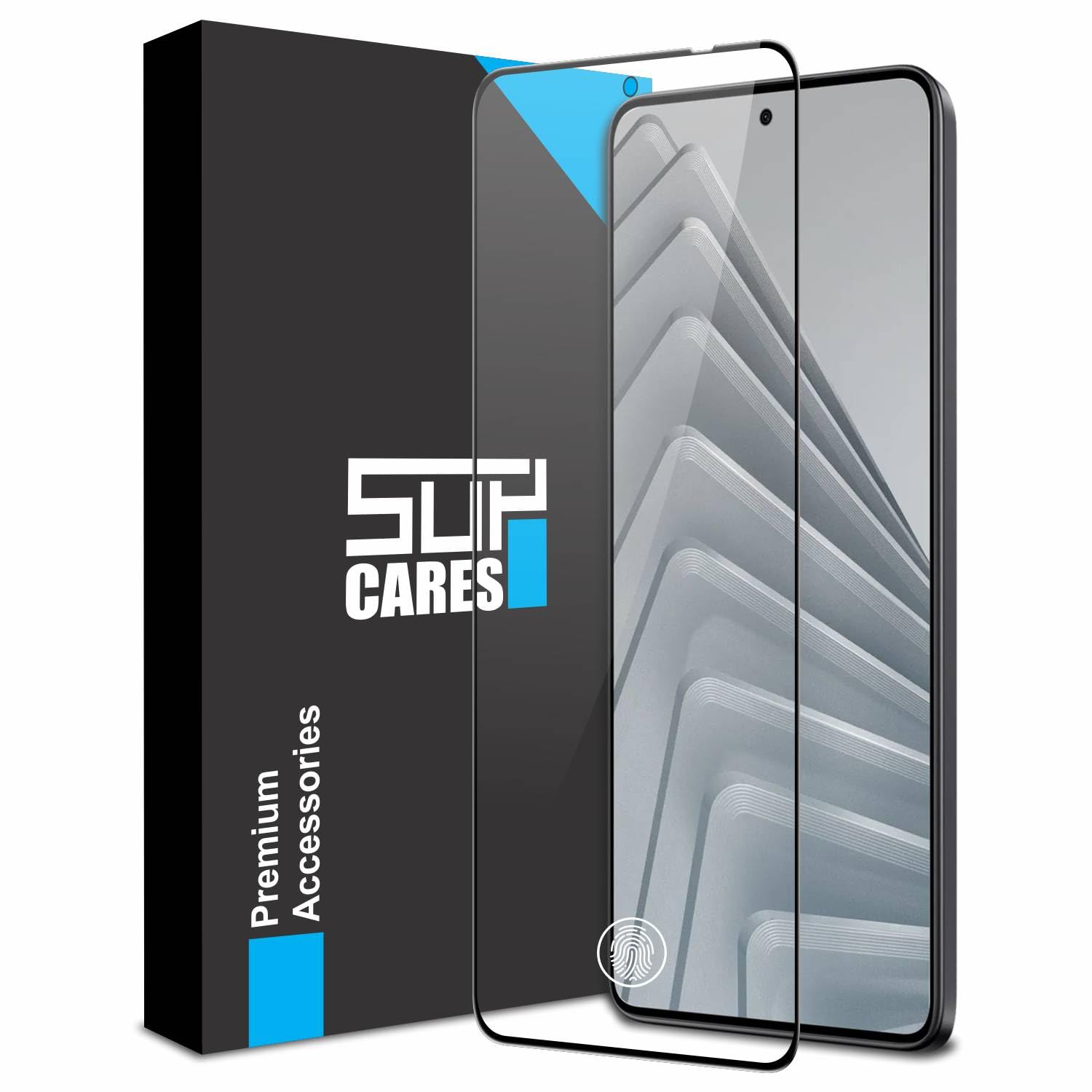 SupCares Tempered Glass for iQOO 15 (6.85 Inch) With Installation Kit | 9H Edge to Edge Screen Protector | Black — Amazon image 32