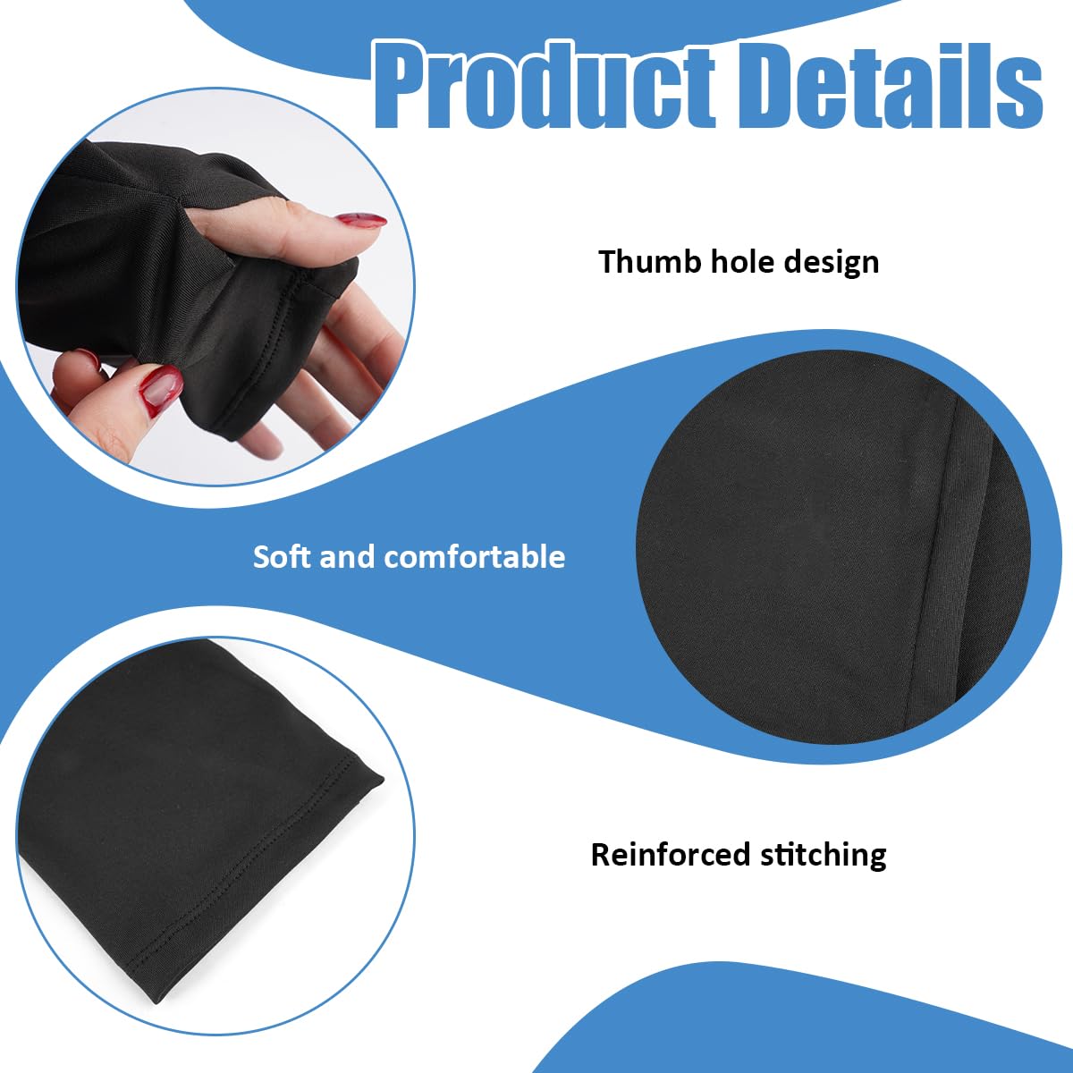 Jinsion 4 Pezzi Protezione per Gesso Braccio, Manicotto per Proteziona | Elastico Cover per Braccio Cast Sleeve Protective, Fascia Braccia Copri in Tessuto Traspirante, per Protezione per le Braccio