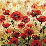 Feeling at home Lienzo-con-AMERICANO-BOX-Soleado-Primavera-Glee-Novak-Shirley-Floral-Fine-Art-impresión-on-madera-marco-Cuadrado-20x20_in