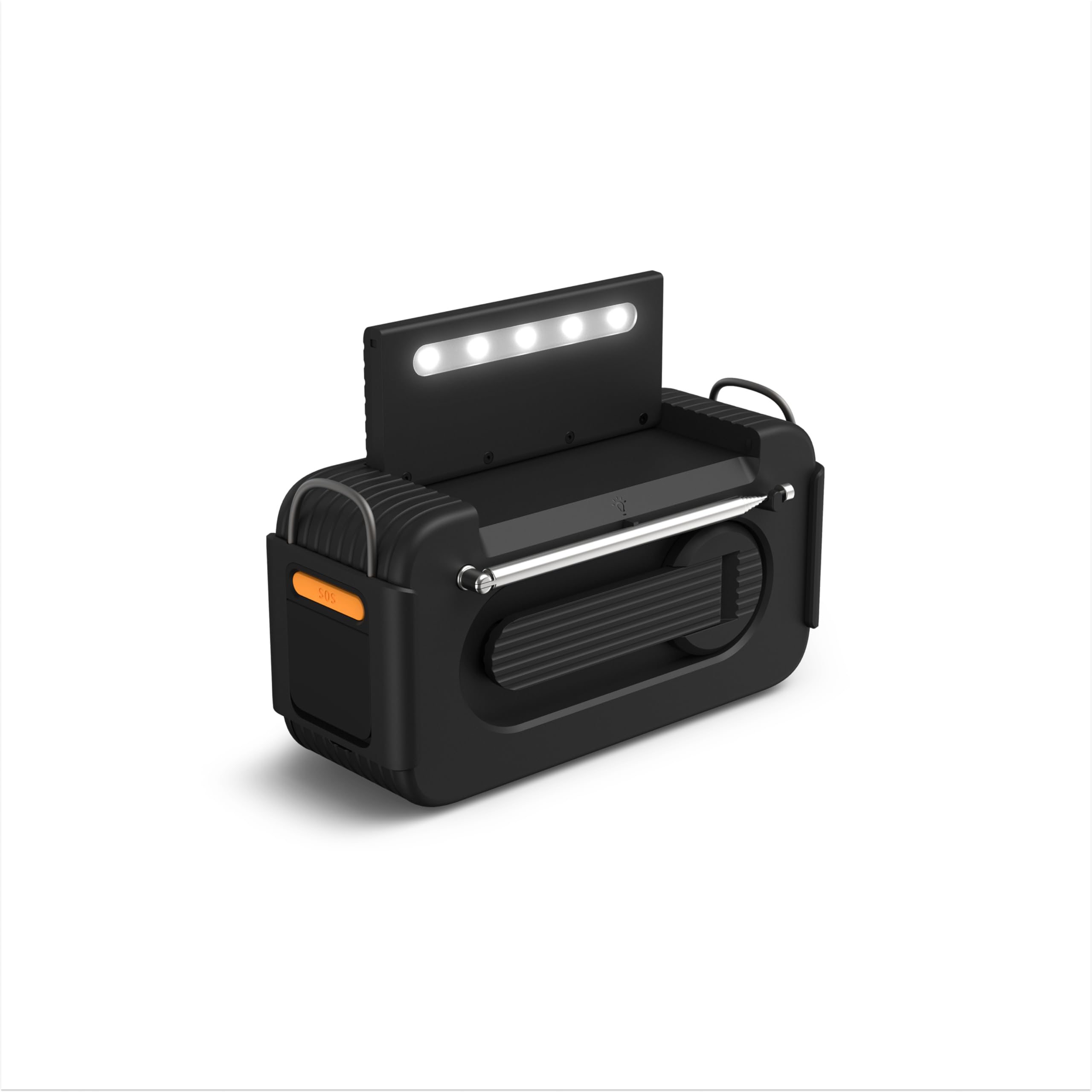 Philips TAR3500 Radio de Emergencia de alimentación múltiple con Am/FM, Sirena SOS y batería Externa