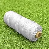 TITAN Heavy-Duty Line Marking Twine | Non-Stretch Polyethylene String for Precise Field Markings – Available in Three Colors (White (2mm Thick) - 1,083ft Spool)