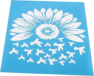 HAPINARY Plantilla De Serigrafía Adhesiva Ideal Para Manualidades Transferencia De Malla De Gasa Duradera