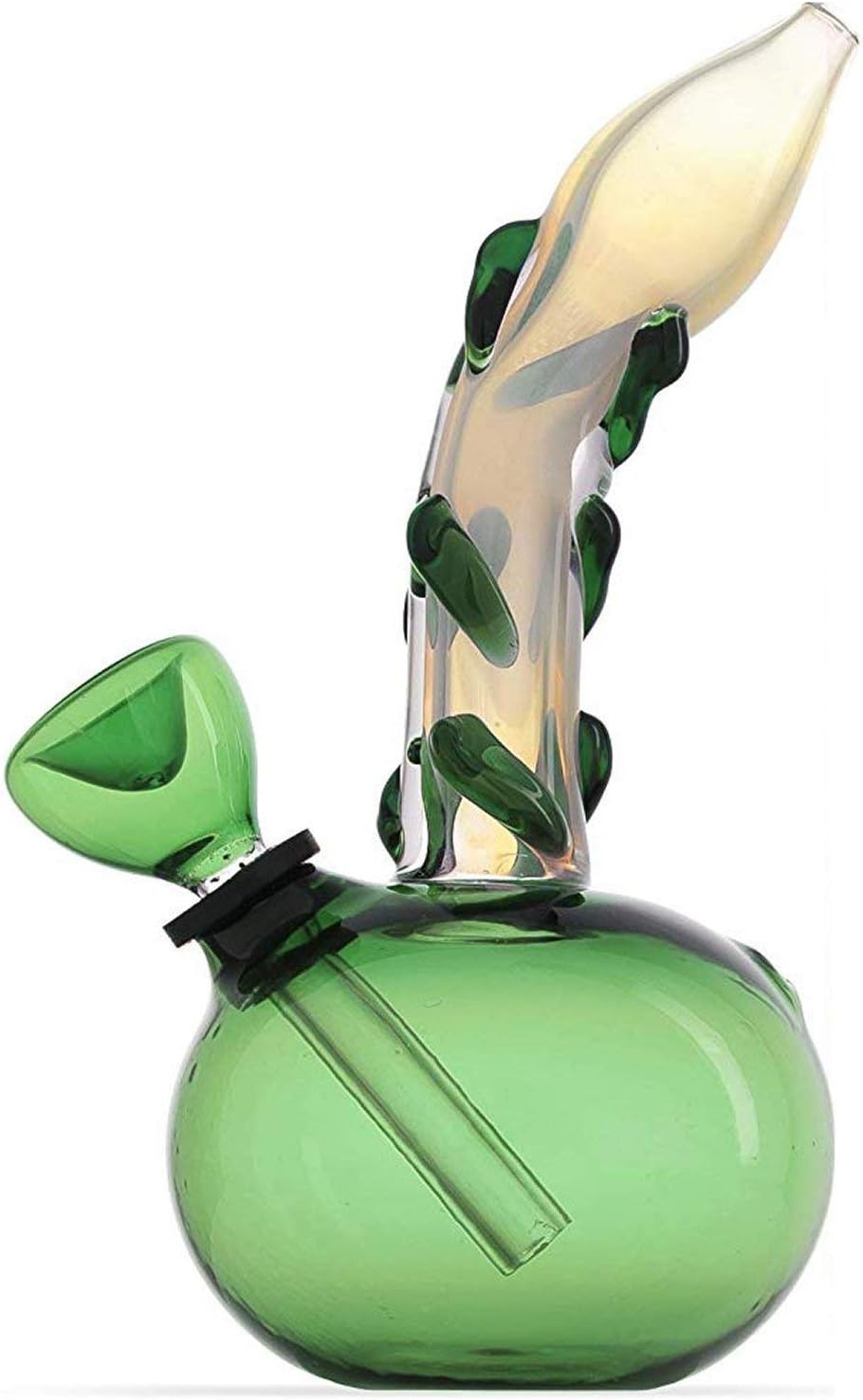 Sigato™ 6.0" Glass Water Pipe Bong with Down Stem : Green : GB