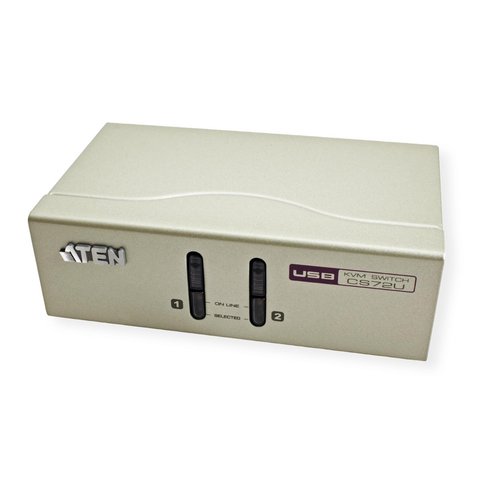 ATEN 2-PORT USB VGA KVM WITH AUDIO (CABL