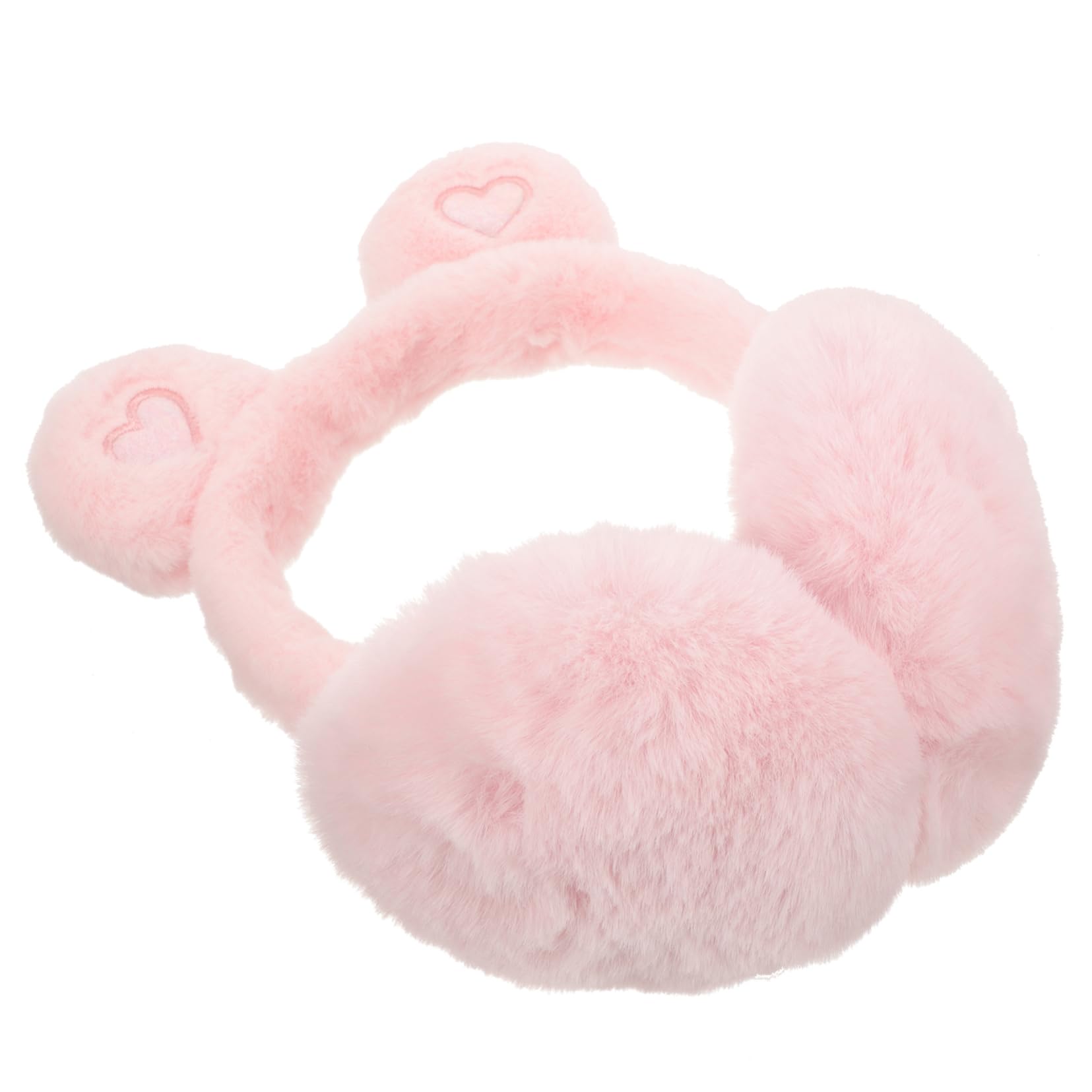 5piezas Orejeras De Mujer Plegables De Peluche Calentadoras De Oídos Diseño De Para Invierno Protección Térmica y Actividades