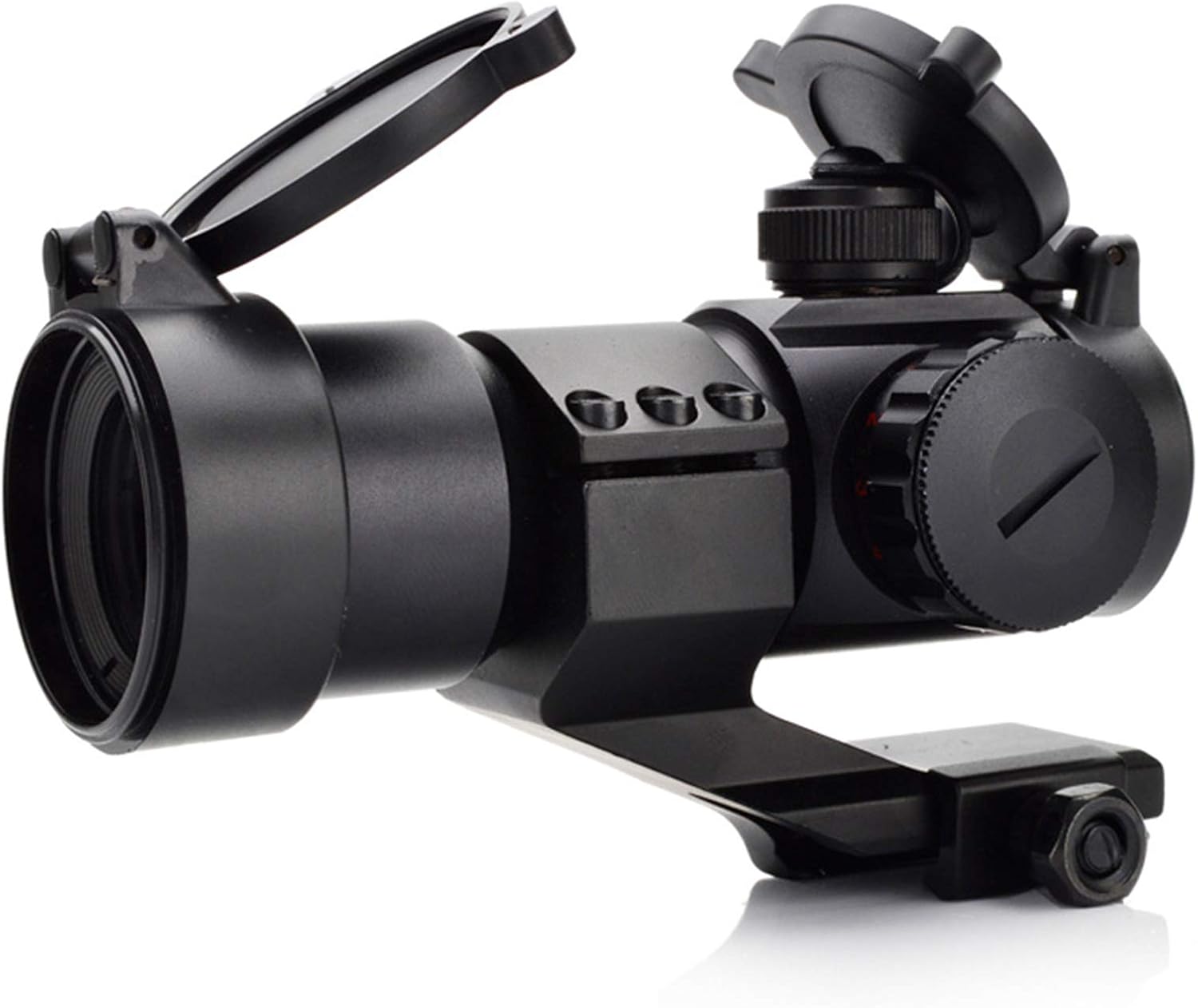 Robin Hunting Red Green Dot Sight Tactical Reflex Weaver Picatinny Cantilever Mount : Sports & Outdoors