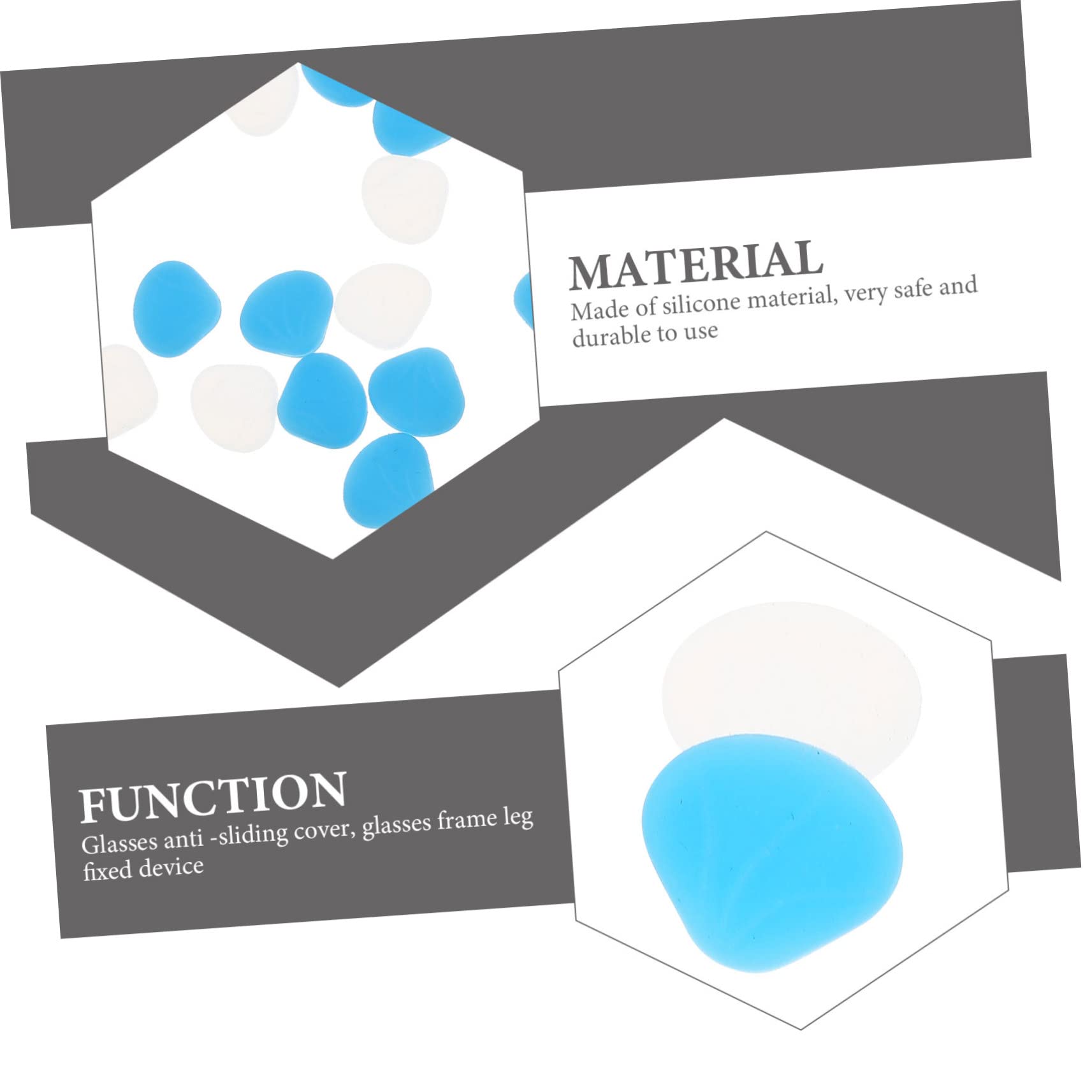 Didiseaon 14 Pairs Glasses Anti-Slip Cover Non-Slip Retainer Non-Slip Glasses Comfortable Glasses Hooks Eyeglass Ear Cushions Ear Grips Sleeve Eyeglass Sleeve Retainer Kid Glasses