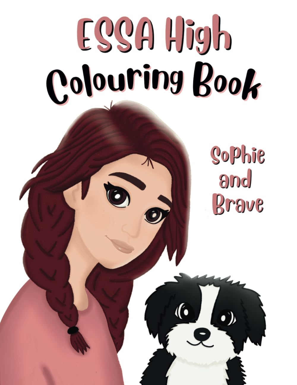 ESSA High Colouring Book: Emotional Support Stuffed Animal Coloring Book ESSA
