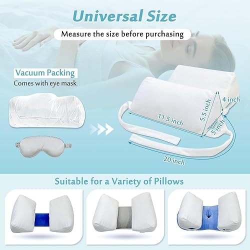 Miniatura 4 de Almohada de belleza antiarrugas Almohada antiarrugas Almohada de apoyo para la cabeza para dormir vertical después de la cirugía almohada para