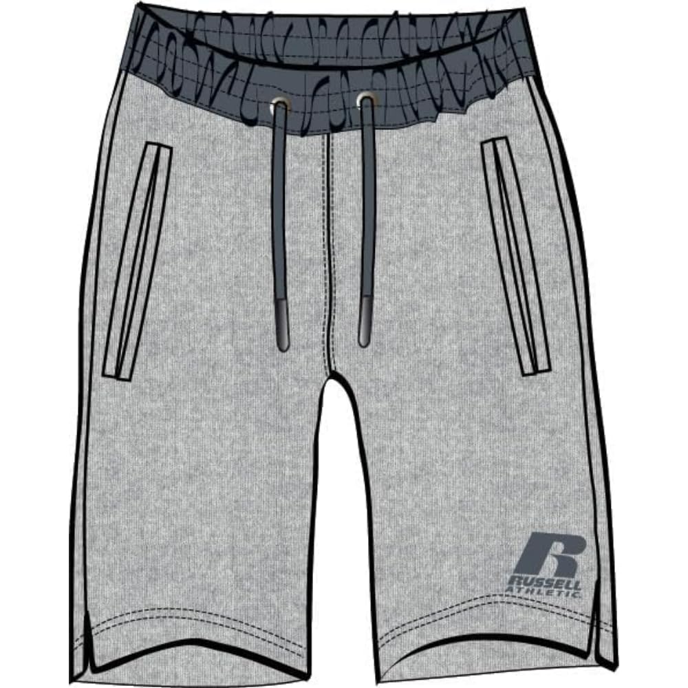 Russell Athletic A00461-VK-091 R Shorts Shorts Men's New Grey Marl Size S