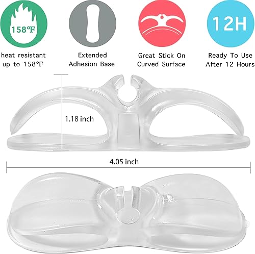 Miniatura 2 de Organizador de cables para electrodomésticos de cocina, soporte transparente para envoltorios de cables, enrollador, mezclador adhesivo
