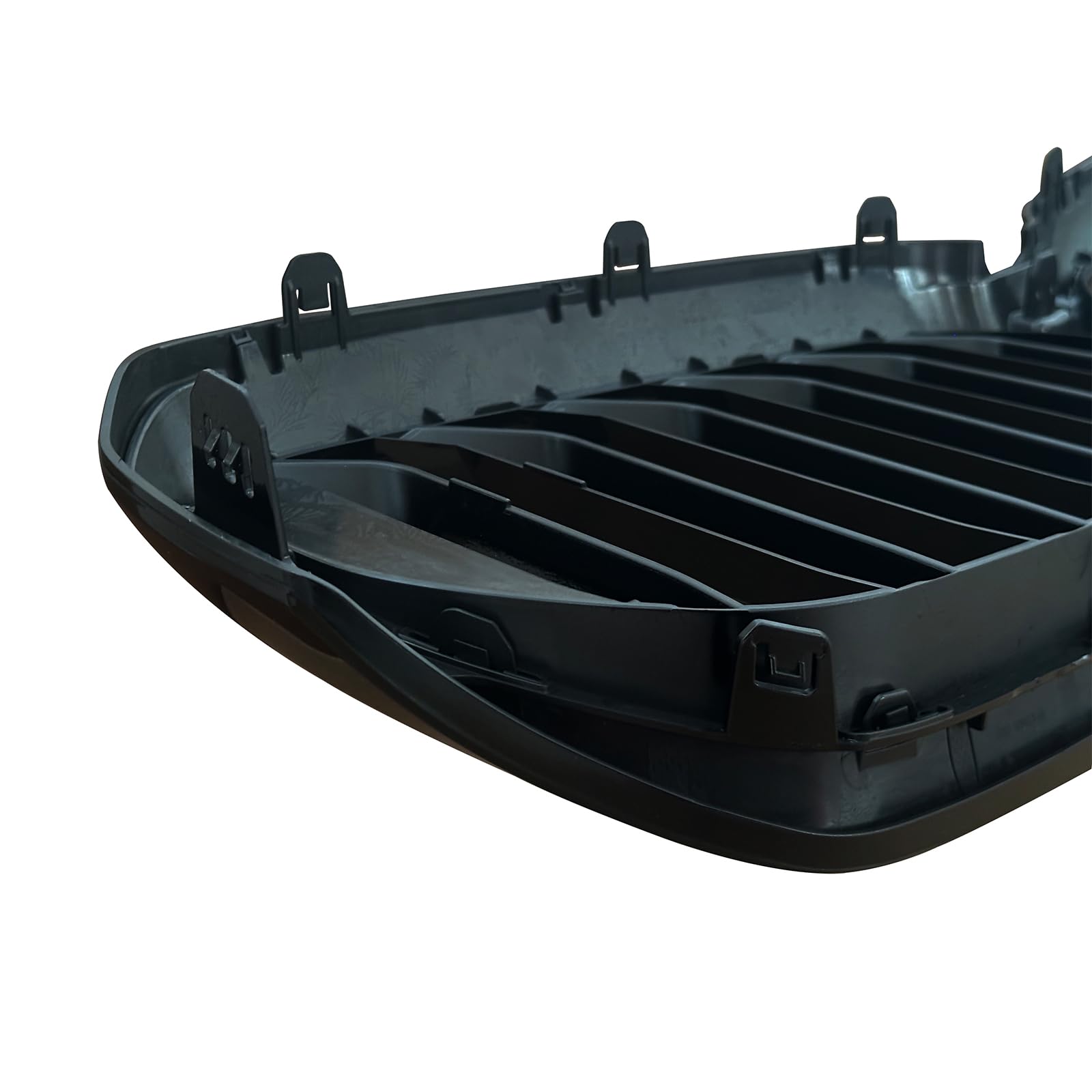 F40 Nieren Schwarz Kühlergrill Streifen passend für BMW 1er F40 Grill Nieren Doppellamellen Sport Glanz Schwarz 2019 2020 2021 2022 2023 2024(For 1er F40 2019-2024)