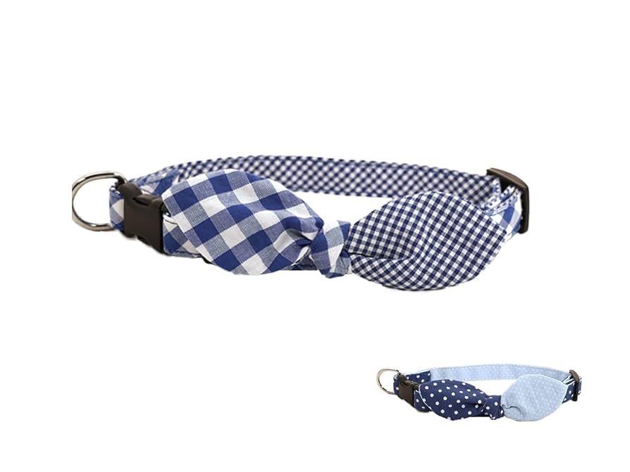 Amazon | リボンカラー 犬 首輪 小型犬 犬用首輪 散歩用 お