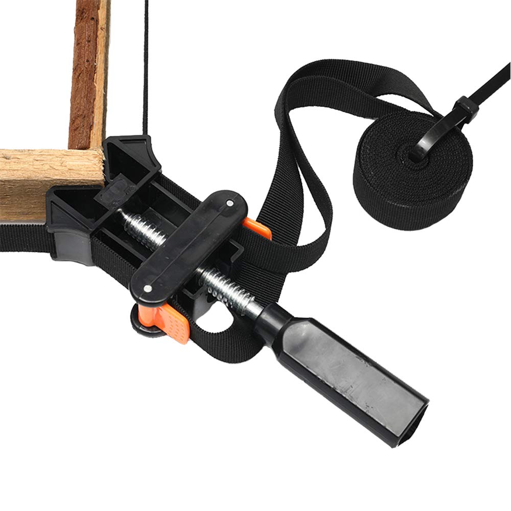 Morsetto Ad Angolo Regolabile - Per Cornici, Legno E Cassetti Con Cinturino In Nylon - Foto 4