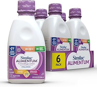 Similac Alimentum with 2’-FL HMO Hypoallergenic Infant Formula, for Food Allergies and Colic, Suitable for Lactose Sensiti...