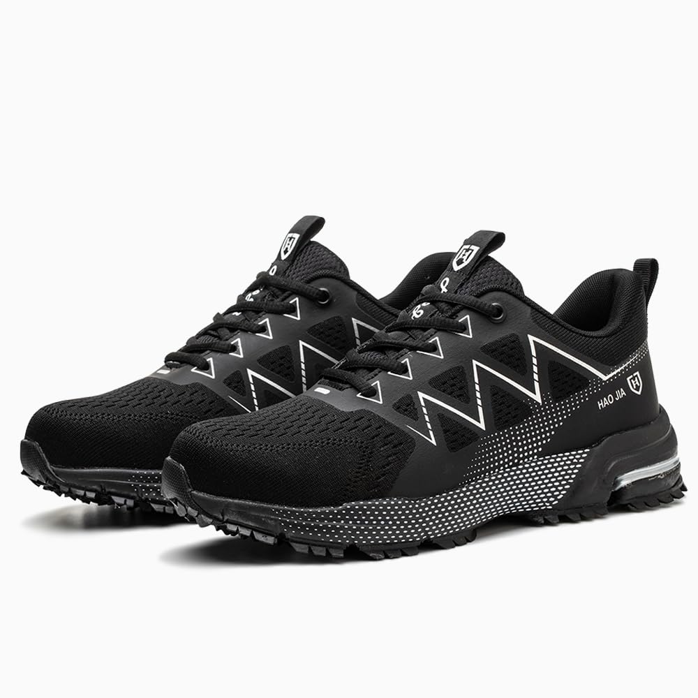 Chaussures de Sécurité Homme Femme Légère Baskets de Sécurité Embout Acier Protection Respirante Chaussures de Travail